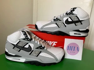 Taglia 11 - NUOVO casco Nike Air Trainer SC High Raiders Away HJ9106-100 Bo Jackson - Foto 1 di 5