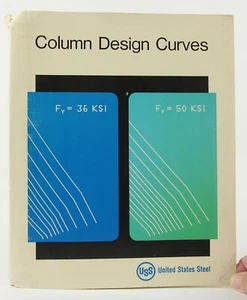 Column Design Curves 1971 US Steel direct design procedures wide flange shapes - Foto 1 di 8
