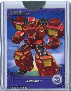 Transformers Optimum Promo Card RR Rampage - Picture 1 of 1