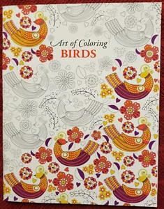 Art of Coloring Birds Leisure Arts out of print collectible rare HTF mint - Picture 1 of 1