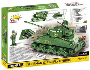 Konstruktionsspielzeug Bausteine Sherman IC Firefly-Hybrid COBI 2276 - Bild 1 von 9