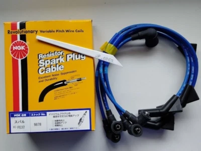 NGK For SUBARU SAMBAR KS3 KS4 IGNITION PLUG CABLE NA RC-FE37 22450KA107 - Image 1 of 4