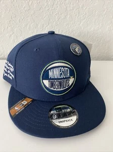 Minnesota Timberwolves New Era 2019 Draft Hat 9Fifty Snapback Hat - NBA - Picture 1 of 5