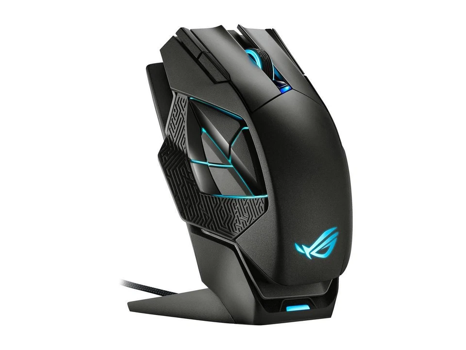 ASUS ROG Spatha X Wireless Gaming Mouse (Magnetic Charging Stand, 12 Programmabl - Image 1 of 4