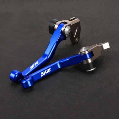 Palancas de embrague de freno con mango plegable pivotante para Yamaha YZ65 YZ80 YZ85 2001-2018 Foto 1 de 4