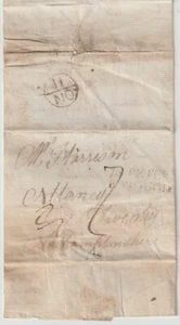 1786 1st TYPE PETERBOROUGH MILEAGE PMK HENRY WALTON FARMING LETTER TO DAVENTRY - Picture 1 of 4