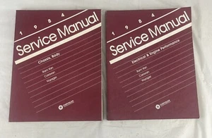1984 Ram Van Caravan Voyager Service Repair Shop Manual Set Chassis Body Engine - Picture 1 of 11
