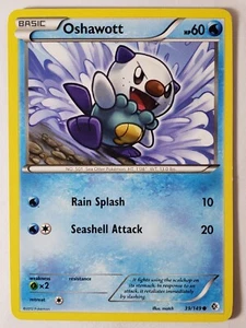 Oshawott 39/149 LP - Tarjeta de Pokémon cruzada límites - $2 envío combinado - Imagen 1 de 2