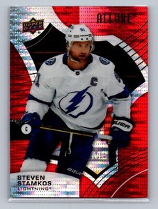 2021-22 Upper Deck Allure Red Rainbow #39 STEVEN STAMKOS  Tampa Bay Lightning 