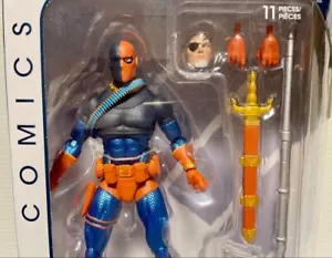 Icons Deathstroke Dc Comic Figure With 11-piece Accessory Set Unopened New - Picture 1 of 7