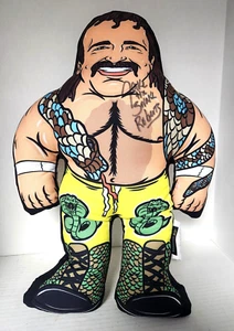 Jake the Snake Roberts WWF WWE Signed Wrestling Buddy 22" Plushie MFG. 07/2023 - Picture 1 of 9