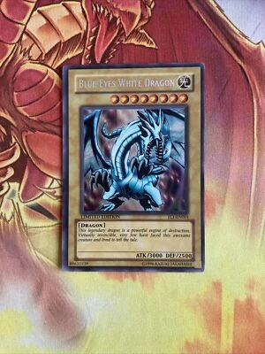FL1-EN001 Blue-Eyes White Dragon - Secret Rare Limited Edition - LP Yugioh Card - Image 1 of 4
