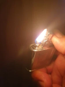 Vintage Ronson Whirlwind Benzinfeuerzeug 50er Jahre verpackt TOP #8 - Bild 1 von 7