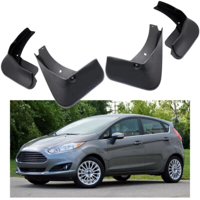 4x Car Mud Flaps Splash Guard Mudguard Fender for Ford Fiesta Hatch 2013-2016 — 第 1/4 张图片