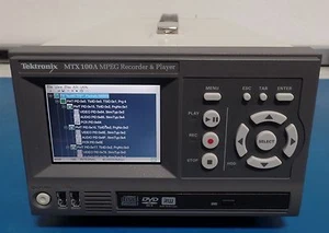 Tektronix MTX100A MPEG Recorder & Player w/ Sample Streams Software & Option 01 - Bild 1 von 8