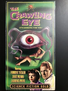 New RARE SEALED! The Crawling Eye VHS 1958 Sci-Fi Terror (1997 Print) OOP BN - Picture 1 of 5