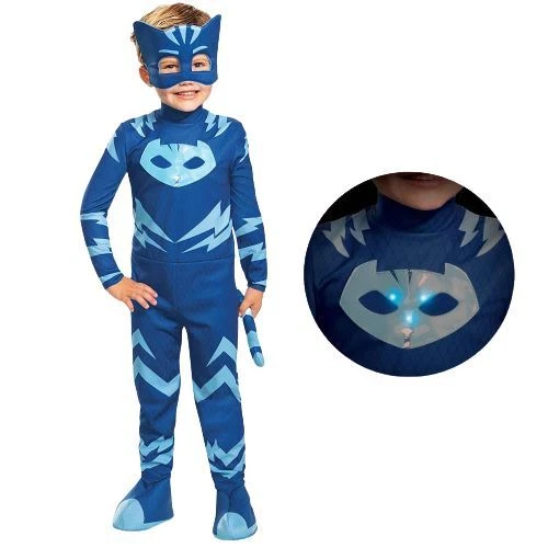 Disfraz PJ Masks Catboy Deluxe Iluminado Niño Pequeño 2T Foto 1 de 4
