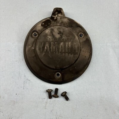 1983 1984 1985 Yamaha  Tri - Moto YTM 225DX 225DR  Motor Plastic Side Cover Foto 1 de 2