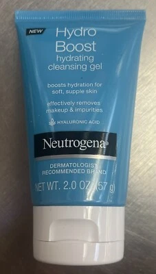 Gel limpiador facial hidratante ligero Neutrogena Hydro Boost, 2,0 oz *NUEVO* Foto 1 de 2