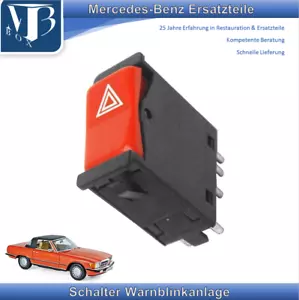 Interruptor intermitente de advertencia intermitente de advertencia Mercedes-Benz W107 R/C 107 SL SLC - Imagen 1 de 1