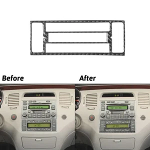 Cubierta de control de clima interior de fibra de carbono para Hyundai Azera 2006-2011 - Imagen 1 de 16