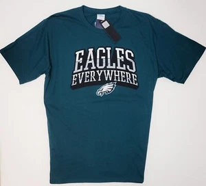 NWT Fanatics Philadelphia 'Eagles Everywhere' T-Shirt NFL Team Apparel - Green - Picture 1 of 13
