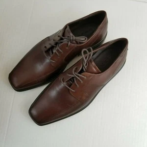 ECCO Minneapolis Mens Shoes size US 7-7.5 (EUR 41) Mink Leather - Picture 1 of 7