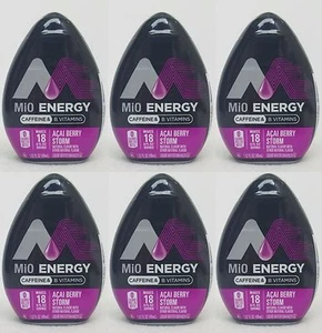 6 Mio Energy flüssiger Wasserverstärker ACAI BERRY STORM 108 Portionen insgesamt - Bild 1 von 1