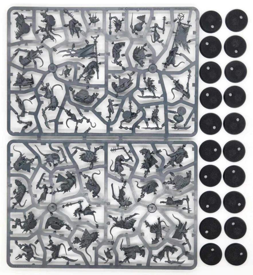 Skaventide - 20x Clanrats - Skaven - Age of Sigmar - Games Workshop - Image 1 of 1