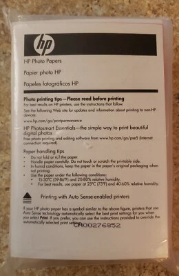 HP Photo Papers Papier Photo HP  4 X 6 Inches - Image 1 of 4