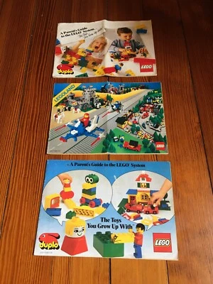 3 Vintage 1984, 86, 87 LEGOLAND Product Catalog Booklet Brochure, Parents Guide - Image 1 of 4