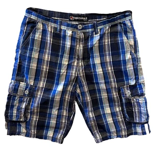 Southpole Shorts 36 mehrfarbig Herren kariert Freizeit Streetwear Hip Hop Skater Y2K - Bild 1 von 15