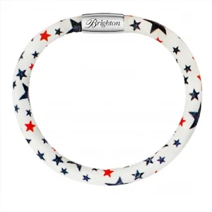 Brighton Woodstock Single Bracelet Small Star Spangled Small D30019S - Picture 1 of 1