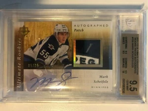11-12 Upper Deck Ultimate #150 MARK SCHEIFELE RC Autographed Patch /25 BGS 9.5 - Picture 1 of 1