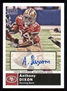 2010 Topps Magic AUTO #202 Anthony Dixon 2D - Picture 1 of 2