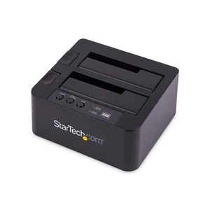StarTech SDOCK2U33RE Dual Bay HDD Duplicator USB 3.0 eSATA 2.5" 3.5" Clone Copy - Picture 1 of 7
