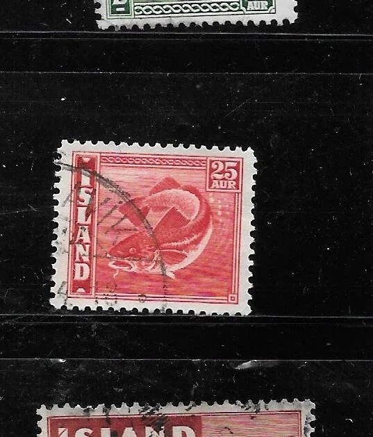 ILANDIA SC# 224 1940 25a PECES DEFINITIVO MUY FINO SELLO USADO ANTIGUO VINTAGE Foto 1 de 1