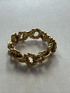 Tiffany And Co. 1995 18k Twisted Infinity Band Rare - Picture 1 of 7