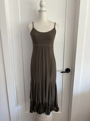 Vestido Midi Feminino Deca De Vous A Nous Marrom Claro Tamanho T 3 - EUA M - Imagem 1 de 4