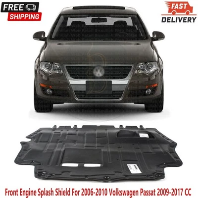 Новый передний брызговик двигателя для 2006-2010 Volkswagen Passat 2009-2017 CC - Изображение 1 из 4