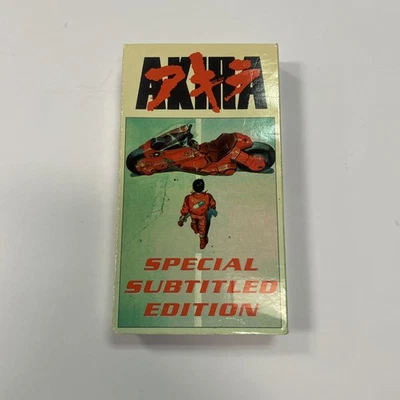 Akira Special Subtitled Edition 1989 (VHS 1993) Anime Toshiharo Otomo Rare - Image 1 of 4