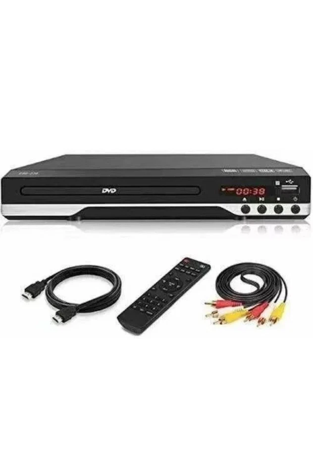 Lettore Dvd Div Cd Mp3 Usb Hdmi Media Player Con Telecomando - Immagine 1 di 1