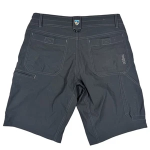 Kuhl Renegade Shorts Hiking Outdoor Pockets Lightweight Mens 32 10inseam Black - Picture 1 of 6