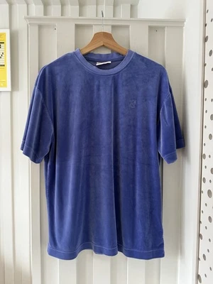 Juicy Couture Sport Y2K Velour Short Sleeve Lilac Seater top Medium Exclt Condt - Image 1 of 4