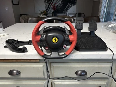 Thrustmaster Ferrari 458 Spider Racing Wheel & Pedals for Xbox One Tested - Image 1 of 4
