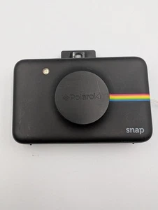 Polaroid Snap Sofortbild Digitalkamera integrierter Drucker schwarz POLSP01 funktioniert! - Bild 1 von 8