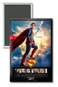 Póster de película Superman (2025) imán refrigerador de 2" x 3" - Imagen 1 de 3