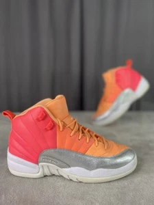 Size 7Y Nike Air Jordan 12 Retro GS Sunrise Pre-owned - Picture 1 of 15
