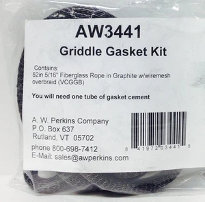 AW 3441 Griddle Mesh Replacement Gasket Vermont Castings 0003441 5/16" VCGGB - Picture 1 of 1