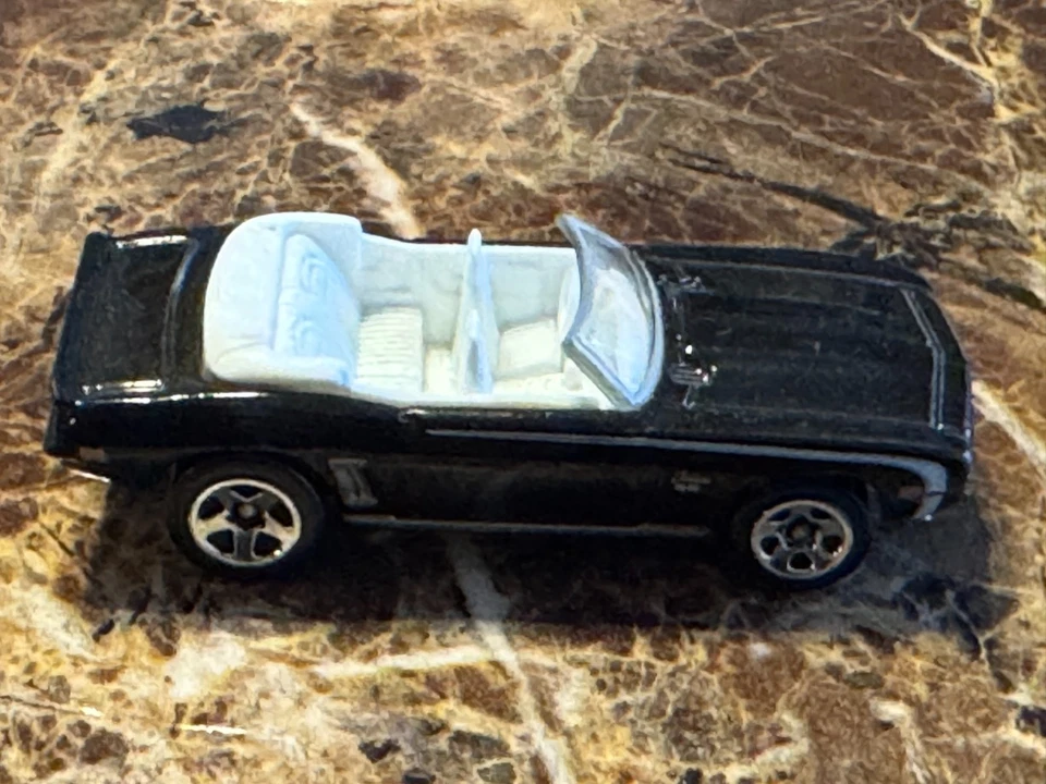 2006 Hot Wheels First Editions Black '69 Camaro SS Convertible - Image 1 of 1